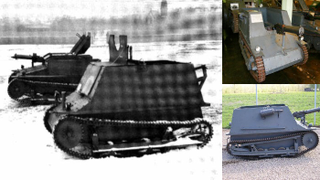Illustration for article titled The most bizarre experimental tanks ever to roll through a battlefield